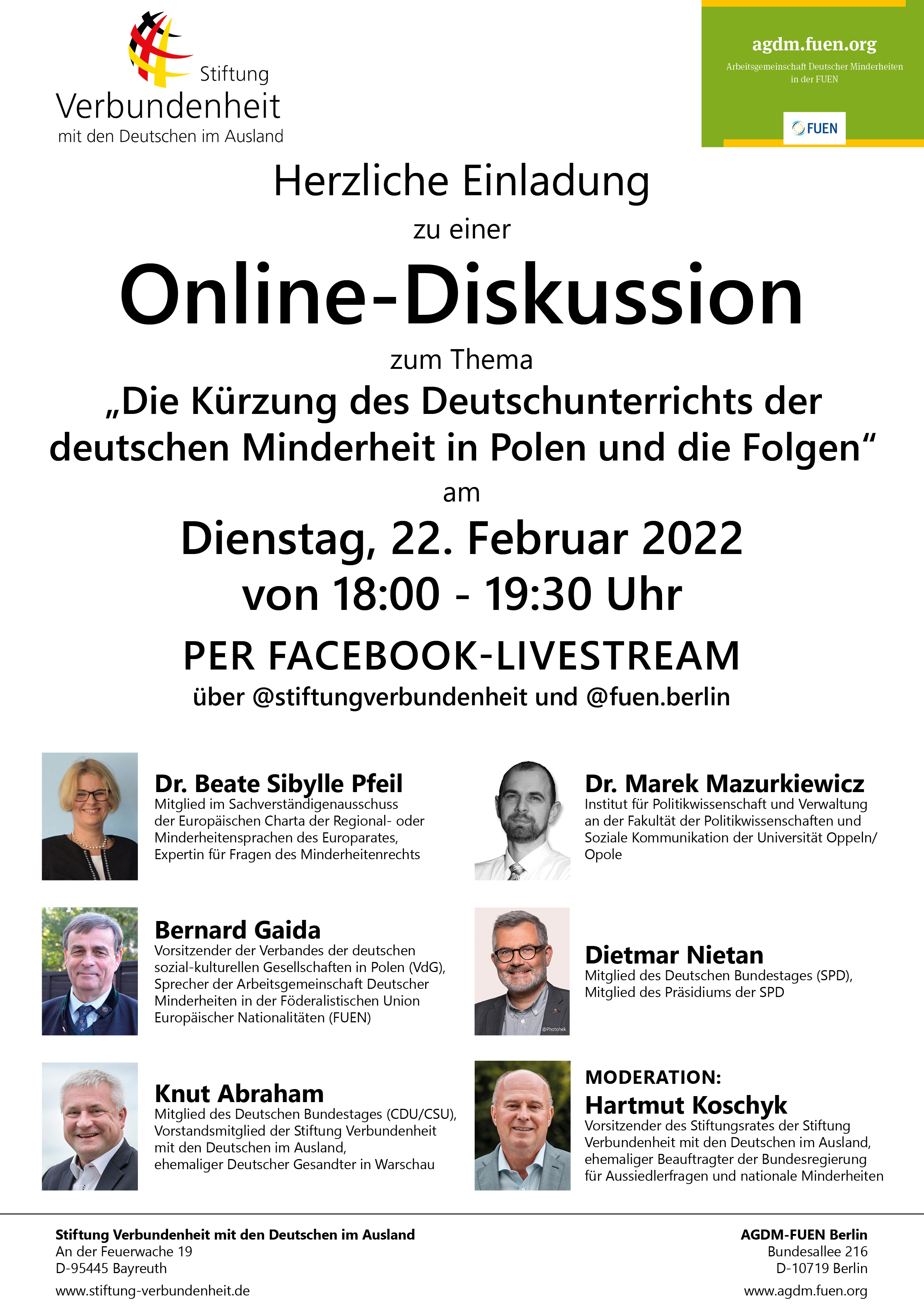 Online-Diskussion zum Thema Online-Diskussion zum Thema